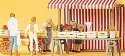 Vendors -- Food Vendors/Cart, HO, Preiser Kg 10053