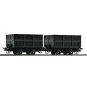 2-unit coal truck set, HOe, Roco 34605