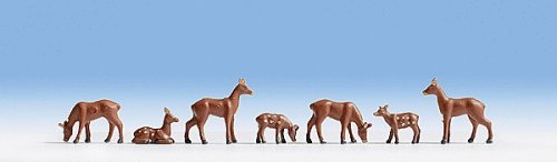Roe Deer pkg(7), HO, Noch Gmbh & Co 15740