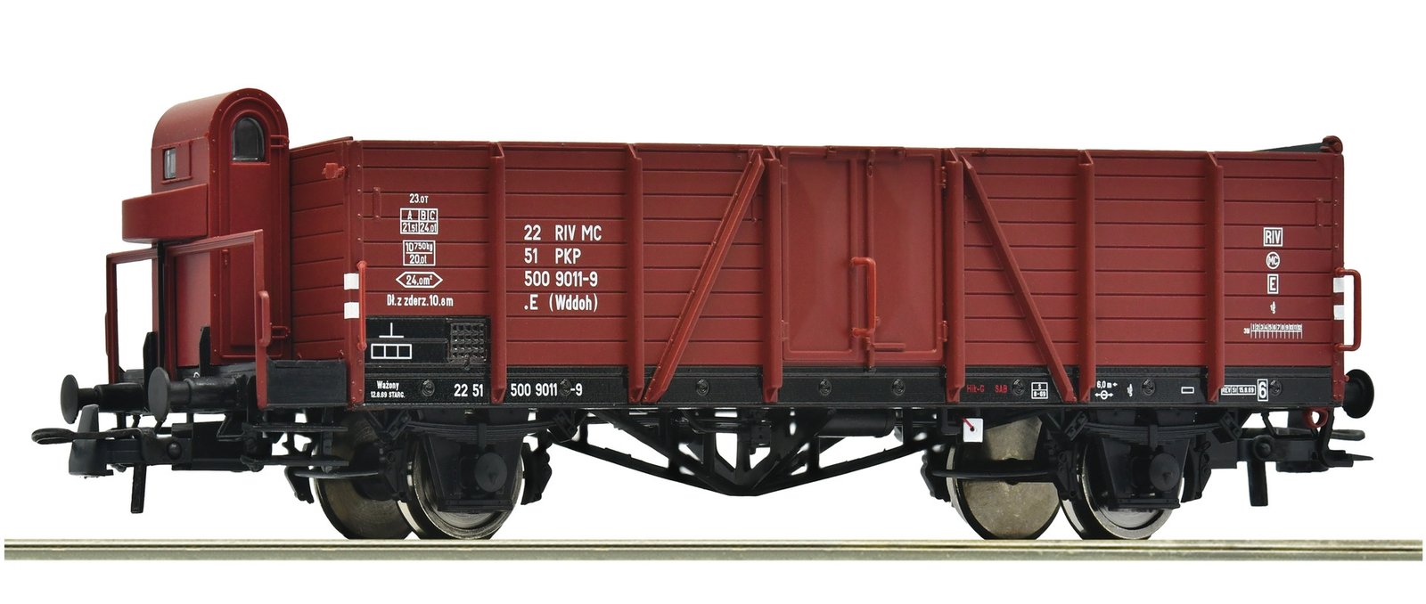 Open goods wagon, PKP, HO, Roco 6600217