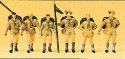Recreation & Sports -- Boy Scouts pkg(6), HO, Preiser Kg 10260