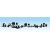 Hampshire Pigs - Scenic Accents(R) -- pkg(12), HO, Woodland Scenics 1864