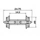 DC NEM standard wheel set, HO, Roco 40191