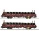 2-piece set: Swivel stake wagons, SNCF, HO, Roco 6600119