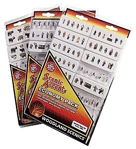Scenic Accents(R) -- Assorted Figures Set, N, Woodland Scenics 2063