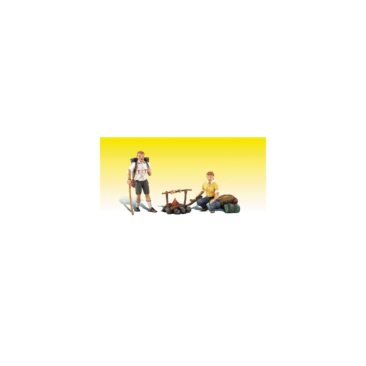 Scenic Accents(R) Figures -- Camp Couple, G, Woodland Scenics 2567