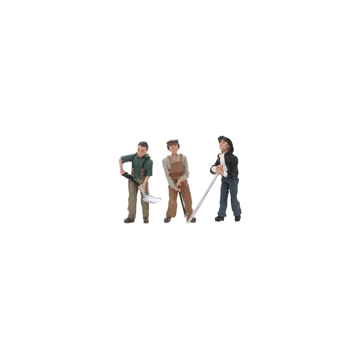 Scenic Accents(R) Figures -- Rail Workers pkg(3), G, Woodland Scenics 2562