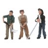 Scenic Accents(R) Figures -- Rail Workers pkg(3), G, Woodland Scenics 2562