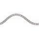 Flexible light railway track, HOe, Roco 32201
