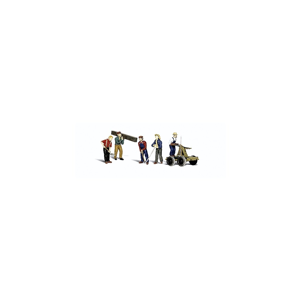 Scenic Accents(R) -- Rail Workers pkg(5), O, Woodland Scenics 2747