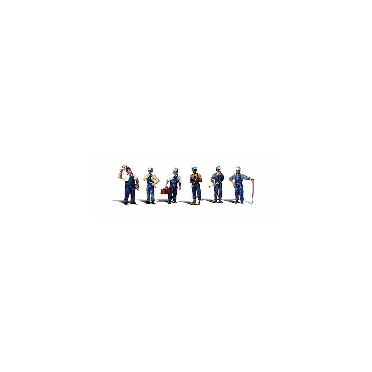 Scenic Accents(R) -- Train Mechanics pkg(6), O, Woodland Scenics 2721