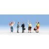 Farewell Scene People -- pkg(6), HO, Noch Gmbh & Co 15245