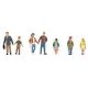 Parents with Children pkg(7), HO, Faller Gmbh 151666
