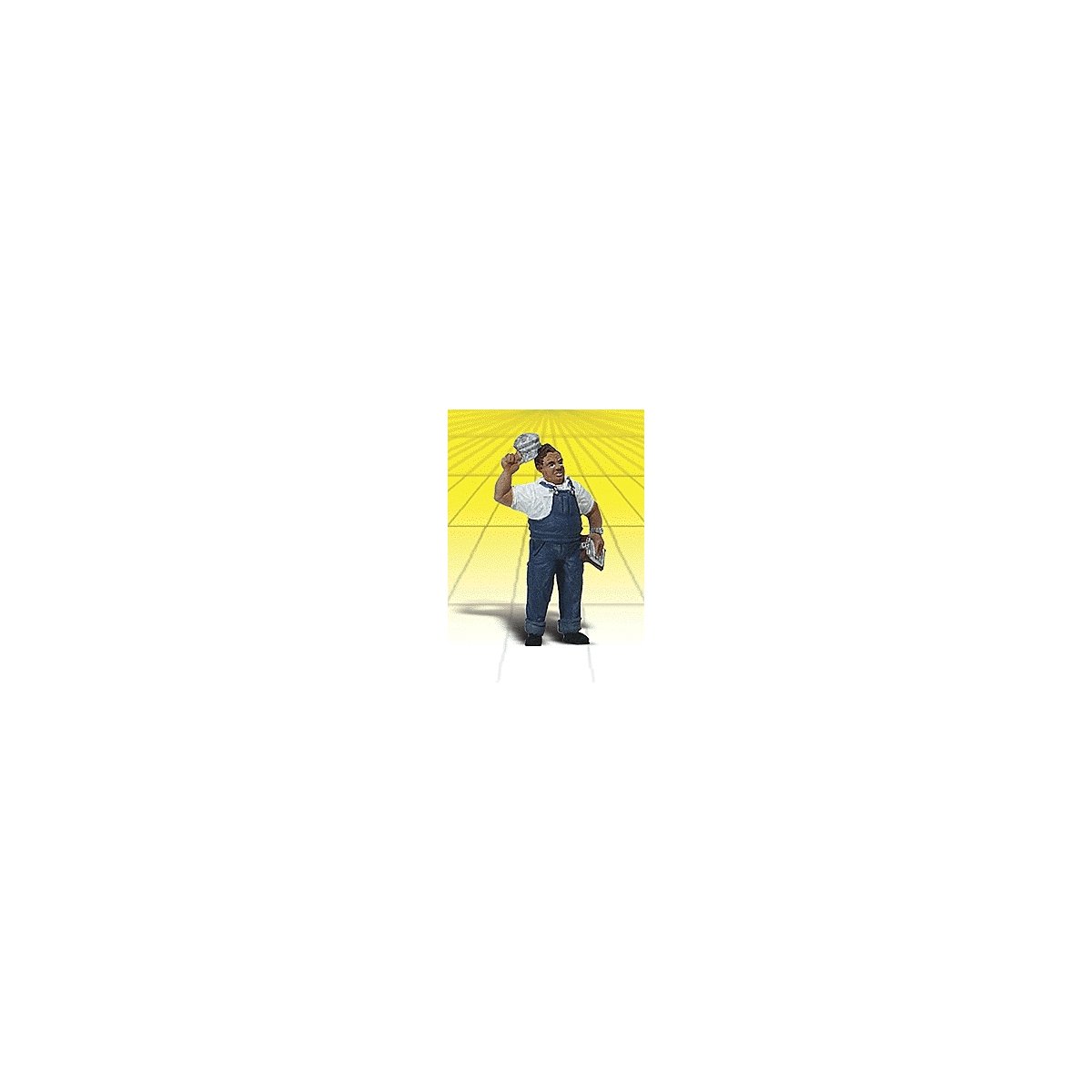 Scenic Accents(R) Figures -- Mechanic Supervisor, G, Woodland Scenics 2525