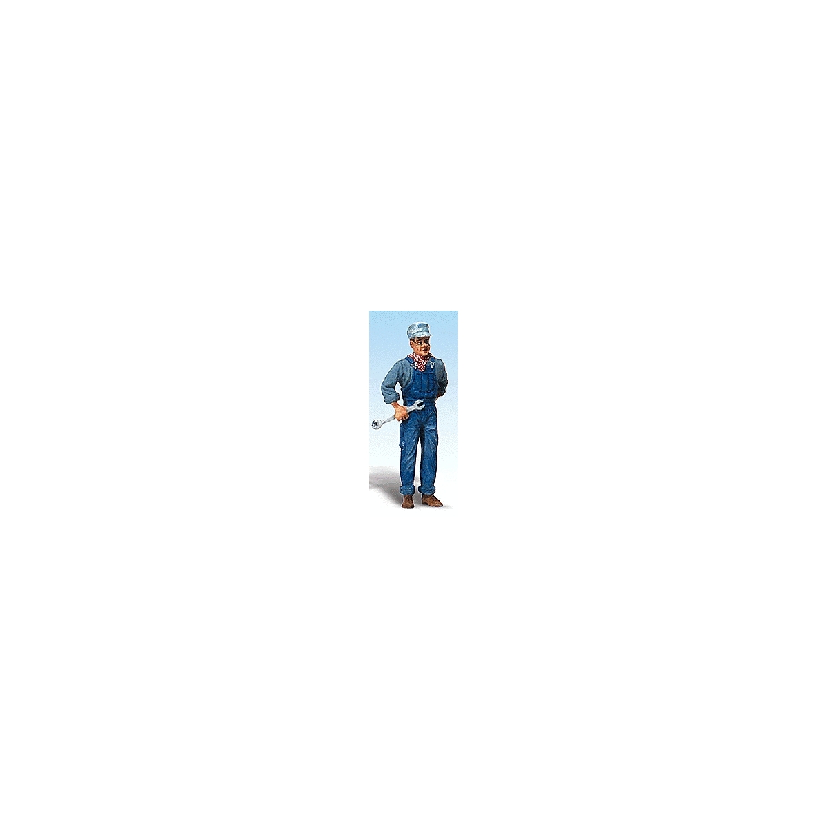 Scenic Accents(R) Figures -- Mechanic w/Wrench, G, Woodland Scenics 2526