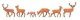 Red Deer -- pkg(6), HO, Faller Gmbh 151907