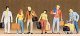 Passengers -- Standing, HO, Preiser Kg 10115