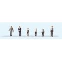 Pedestrians -- Churchgoers (2), N, Preiser Kg 79221