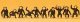 Animals -- Monkeys (brown) pkg(10), HO, Preiser Kg 20388