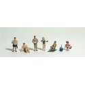 Scenic Accents(R) -- Sunbathers pkg(6), HO, Woodland Scenics 1853