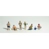 Scenic Accents(R) -- Sunbathers pkg(6), HO, Woodland Scenics 1853