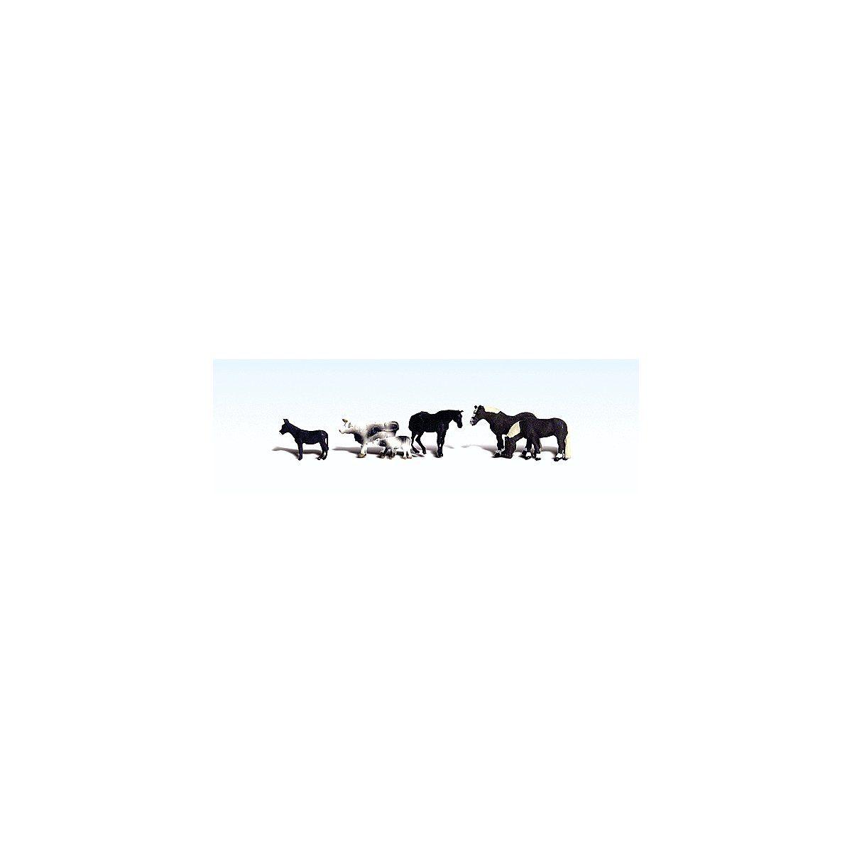 Farm Animals - Scenic Accents(R) -- pkg(6), HO, Woodland Scenics 1888