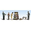 Scenic Accents(R) Figures -- Newsstand, N, Woodland Scenics 2191