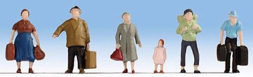 Economy Standing Passengers -- pkg(6), N, Noch Gmbh & Co 38115