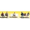 Scenic Accents(R) Figures -- Bus Stop People, N, Woodland Scenics 2134