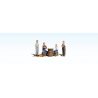 Scenic Accents(R) -- Checkers Players pkg(4), HO, Woodland Scenics 1848