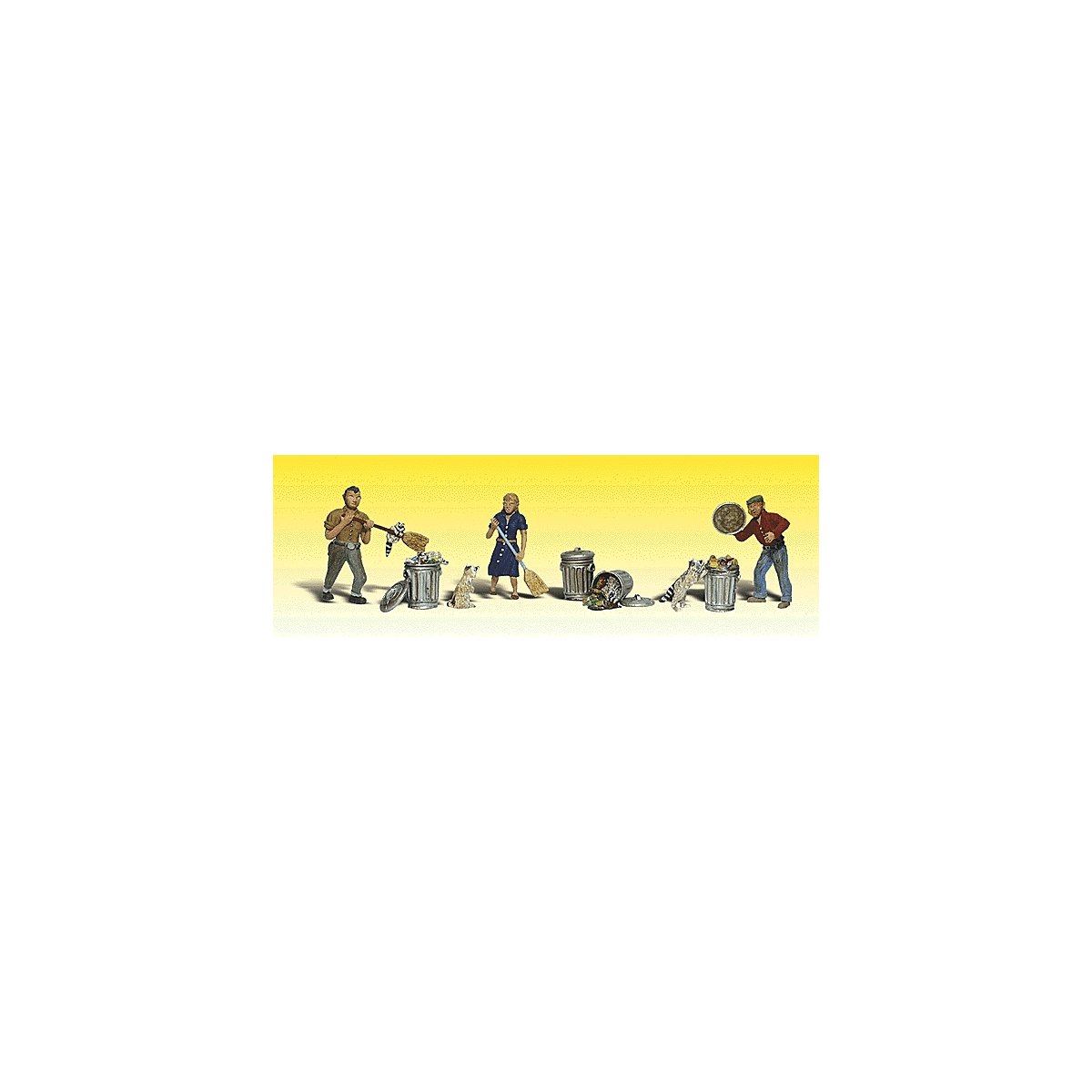 Scenic Accents(R) -- People & Pesky Raccoons, N, Woodland Scenics 2158