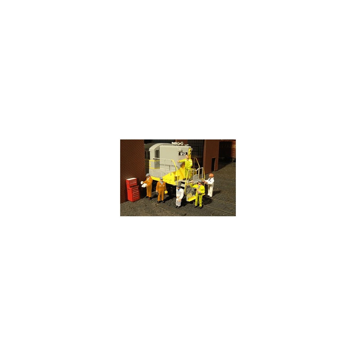 SceneScapes(TM) -- Mechanics pkg(6), O, Bachmann Industries 33163