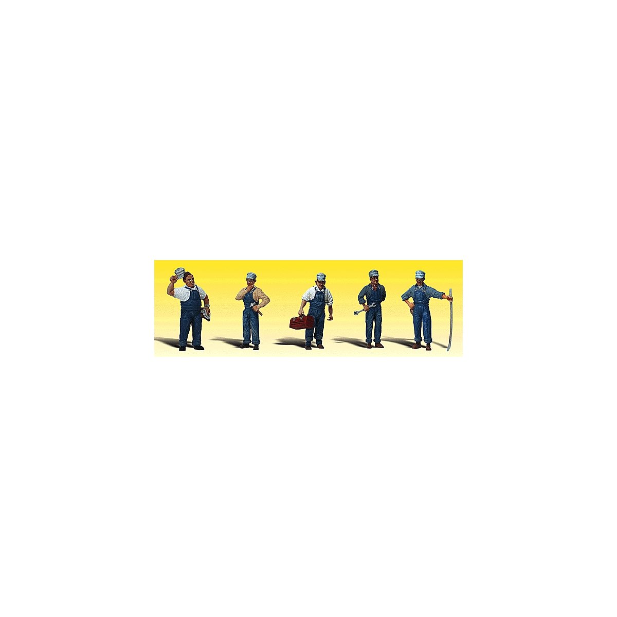 Working People - Scenic Accents(R) -- Train Mechanics and Tools pkg(5), N, Woodland Scenics 2147