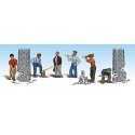 Scenic Accents(R) -- Lumberjacks pkg(6), HO, Woodland Scenics 1876