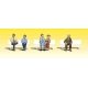 Scenic Accents(R) Figures -- Passengers pkg(6), N, Woodland Scenics 2190