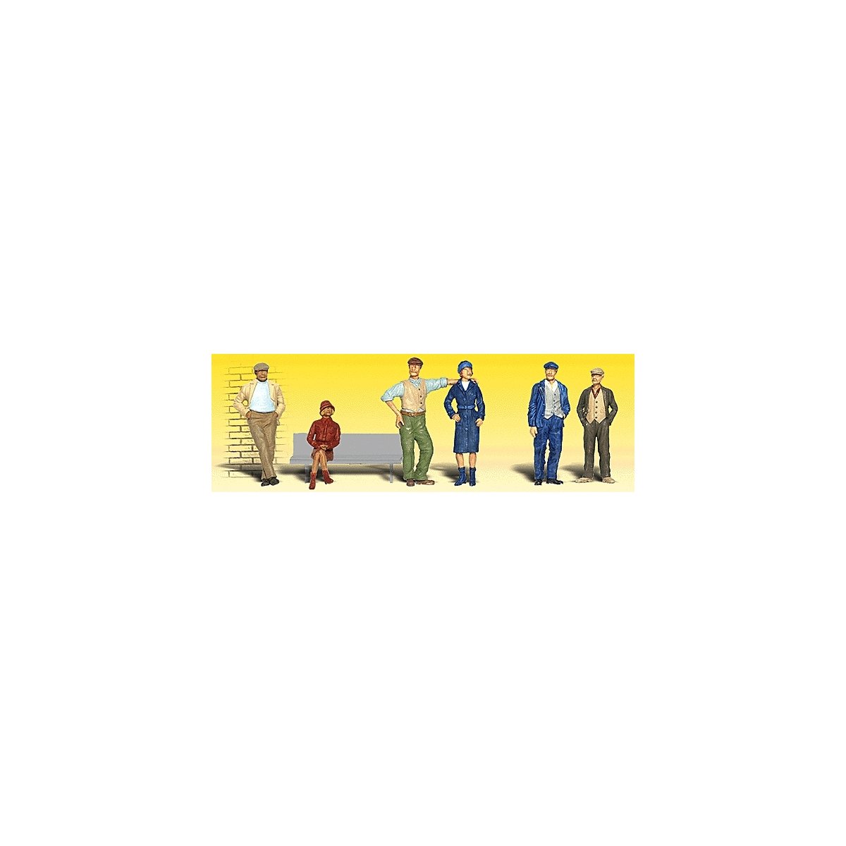 Bystanders - Scenic Accents(R) -- pkg(6), N, Woodland Scenics 2156