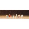 Pedestrians -- Sitting People 1, N, Preiser Kg 79013