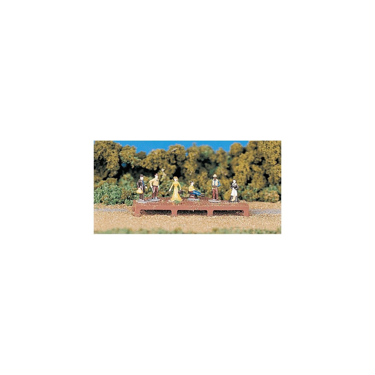 Figures -- Old West People pkg(6), HO, Bachmann Industries 42335