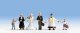 Wedding Party & Pastor pkg(6), HO, Noch Gmbh & Co 15860