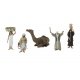 Scene-A-Rama(R) -- Edyptian Cultural Figures pkg(5), All Scales, Woodland Scenics 4441