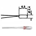 Light bulb with leads -- Drahtlampen 12 Volt -- HO - Roco 40322