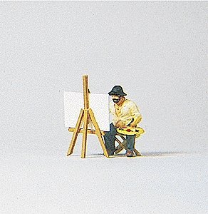 Landscape Painter, HO, Preiser Kg 28050
