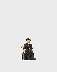 Reverend Waiting for Train, HO, Preiser Kg 28105