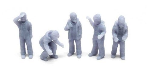 Recreation & Sports -- Fishermen pkg(5), HO, All Scale Miniatures 870994