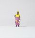 Individual Figure - Pedestrian -- African Woman, HO, Preiser Kg 29047