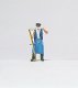 Individual Figure - Working People -- Farmer With Scyth, HO, Preiser Kg 28041