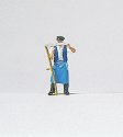 Individual Figure - Working People -- Farmer With Scyth, HO, Preiser Kg 28041