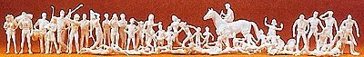 Unpainted Figure Set -- Sport & Leisure, HO, Preiser Kg 16346