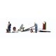 Scenic Accents(R) Figures -- Welders & Accessories pkg(15), O, Woodland Scenics 2748