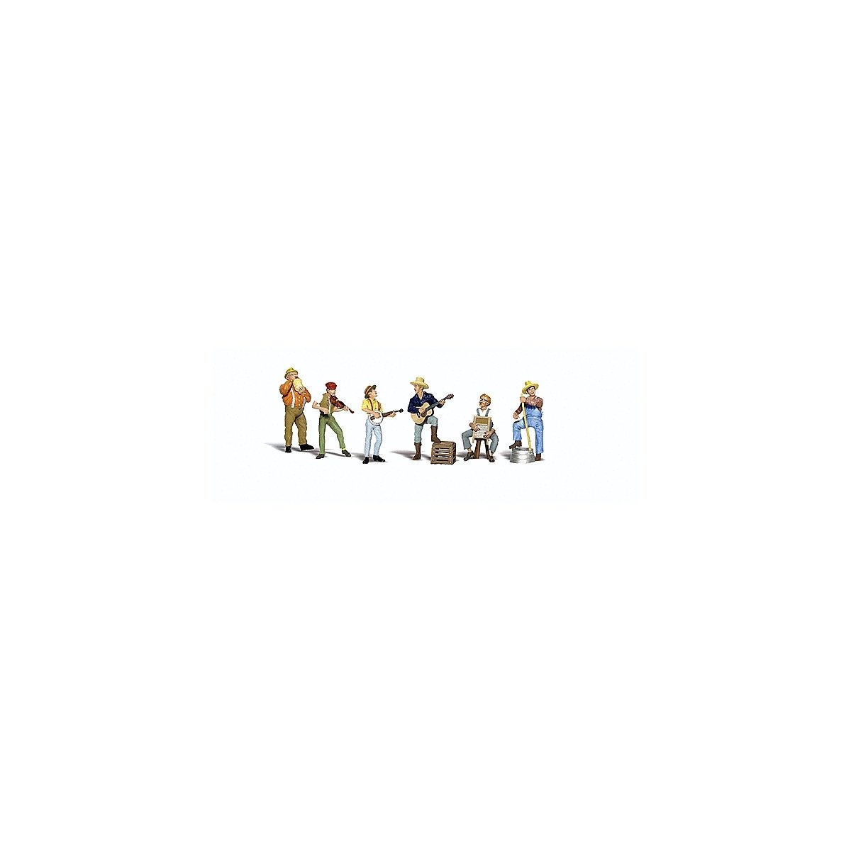 Scenic Accents(R) Figures -- Jug Band, O, Woodland Scenics 2743